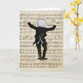 Carte Le chef (carte) (Fleur jaune)