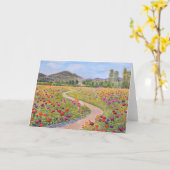 Carte Le chemin coloré (Fleur jaune)