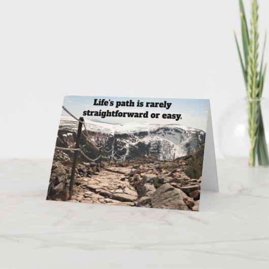 Carte Le chemin de la vie. (Devant)