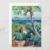 Carte Le chemin derrière la débauche | Henri Manguin (Devant / Derrière)