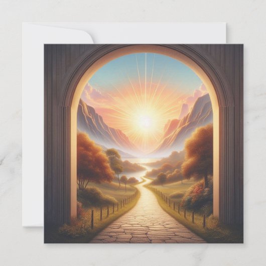 Carte Le chemin droit (Proverbes 4:18 ESV) (Devant)