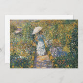 Carte Le chemin du jardin | Frederick Carl Frieseke (Devant / Derrière)