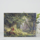 Carte Le chêne de mille ans (par Karl Laling) (Debout devant)