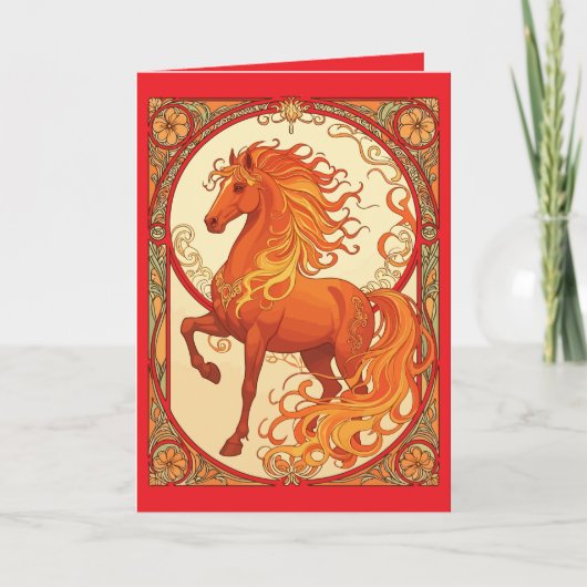 Carte Le Cheval de Feu (Devant)