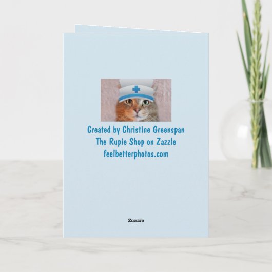 Carte Le Cheval Va Bien Bientôt (Dos)