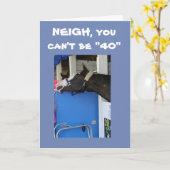 CARTE LE CHEVAL VOUDRA * BLESSEUR* QUE VOUS TOURNEZ **40 (Fleur jaune)