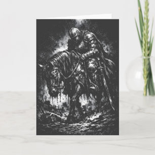 Carte Le Chevalier Déchu par BurnsInHell
