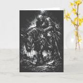 Carte Le Chevalier Déchu par BurnsInHell (Fleur jaune)