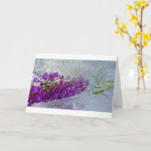 Carte Le chevalier noir glacé Bush, (Fleur jaune)