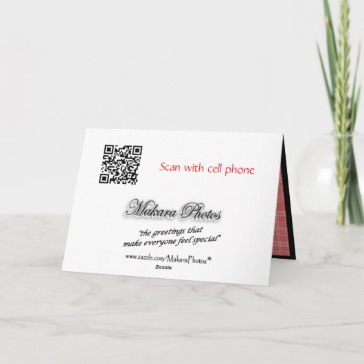 Carte Le chien idiot de Buggs, customisent n'importe (Dos)