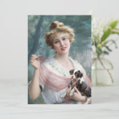 Carte Le chiot malicieux | Émile Vernon (Debout devant)