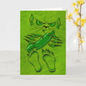 Carte Le chou d'une journée effraie les Grouchies (Fleur jaune)