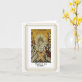 Carte Le Christ est ressuscité ! (Fleur jaune)