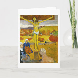 Carte Le Christ Jaune, Gauguin