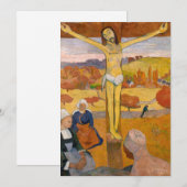 Carte Le Christ Jaune | Paul Gauguin (Devant / Derrière)