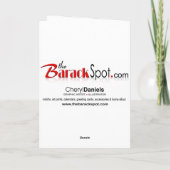 Carte Le chuchotement (président et première Madame (Dos)