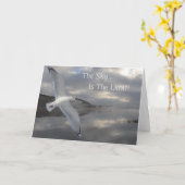 Carte Le Ciel Est La Limite (Fleur jaune)