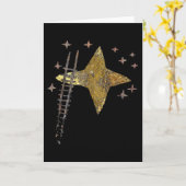 Carte LE CIEL EST LA LIMITE Card (Fleur jaune)