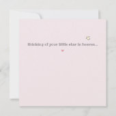 Carte Le Ciel Souhaitait Visiter Les Heures De La Sympat (Dos)