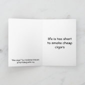 Carte le cigare (Intérieur)