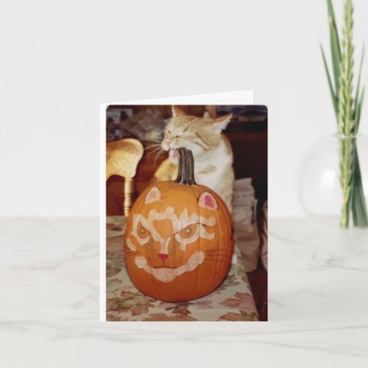 Carte Le citrouille de Frank (Devant)