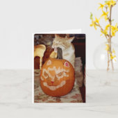 Carte Le citrouille de Frank (Fleur jaune)