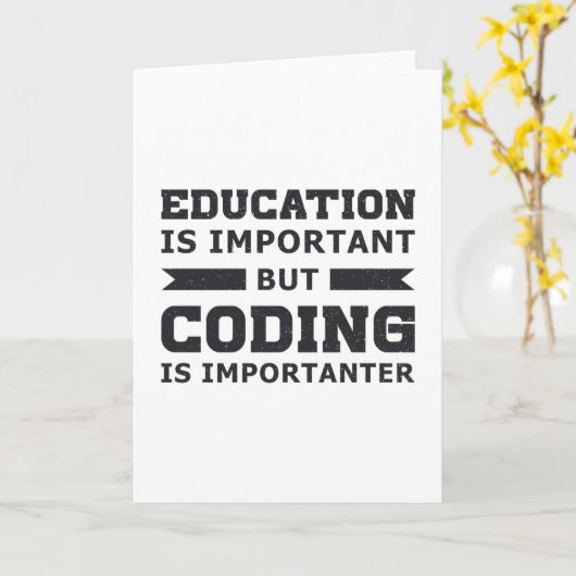 Carte Le codage de code Médicale est important pour le p (Fleur jaune)