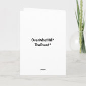 CARTE LE COEUR DANSE QUAND JE PENSE À VOUS-ANNIVERSAIRE (Dos)