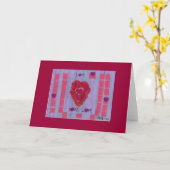 Carte Le coeur d'Emily (Fleur jaune)