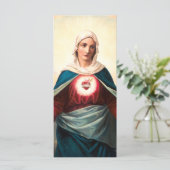 Carte Le Cœur immaculé de Marie (Debout devant)