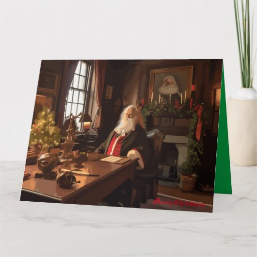 Carte Le Coin Coquet de Papa Noël (Devant)