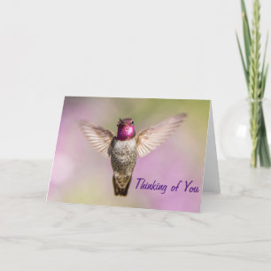Carte Le colibri rose vous ouvre la voie