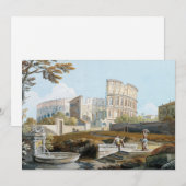 Carte Le Colisée, Rome | Giovanni Battista Busiri (Devant / Derrière)