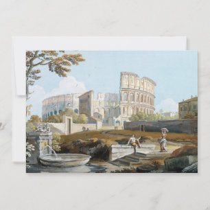 Carte Le Colisée, Rome Giovanni Battista Busiri