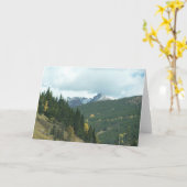 Carte Le Colorado en automne (Fleur jaune)