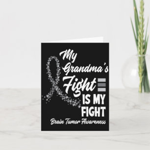 Carte Le combat de ma grand-mère est mon combat Tumeur c