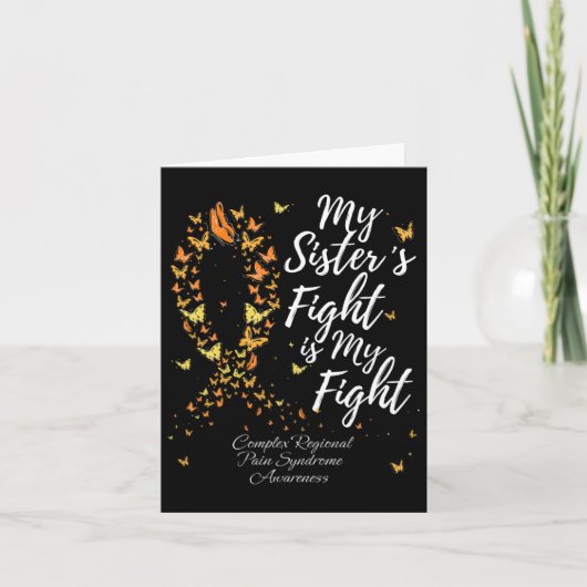 Carte Le combat de ma soeur est ma prise de conscience d (Devant)