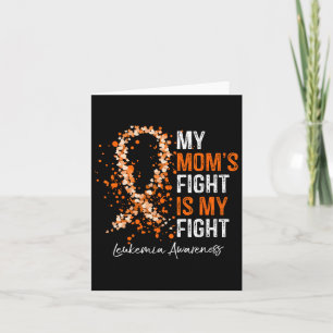 Carte Le combat de maman est mon combat - Cadeaux de sen