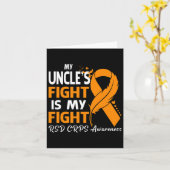 Carte Le combat de mon oncle est mon combat Rsd Crps Sen (Fleur jaune)