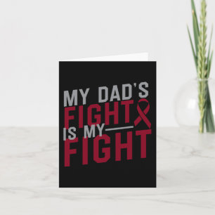 Carte Le combat de mon père est mon combat Anémie faucil