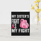 Carte Le Combat de My Sister (Fleur jaune)
