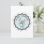 Carte Le concepteur gagne #1 (Debout devant)