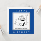 Carte Le conducteur dit du fromage en passant une caméra (Devant/Arrière en situation)