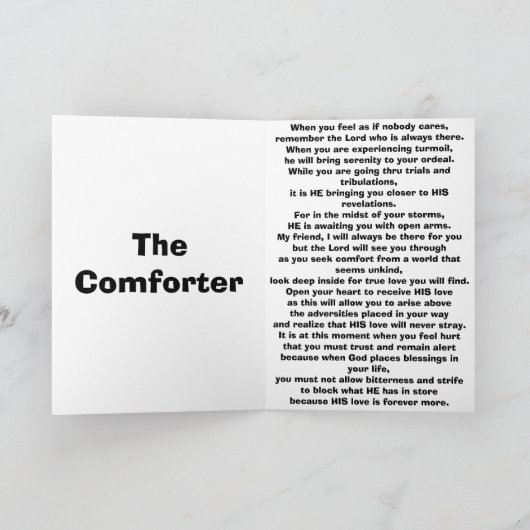 Carte Le Confort (Intérieur)