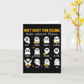 Carte Le conseiller scolaire d'Halloween ne vous cache p (Fleur jaune)