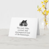 Carte Le Cool Lithe Cynical (Fleur jaune)