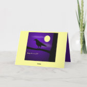 Carte Le Corbeau - (Dos)