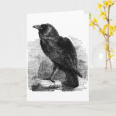 Carte Le Corbeau (Fleur jaune)