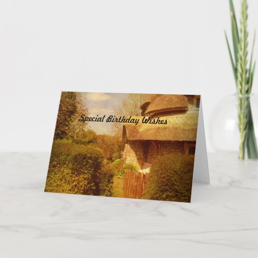 Carte Le Cottage Garden. (Devant)