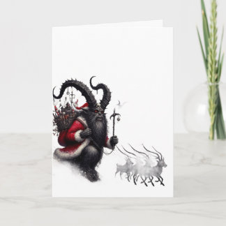 Carte Le cousin de BoomFuzzy Krumpas (Krampus), Noël